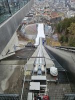 Absprungbalken an der Bergisel Schanze