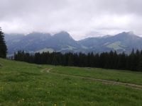 Blick ins Allgäu vom Riezler Höhenweg