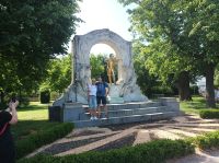 Wiener Stadtpark, Johann-Strauss Denkmal