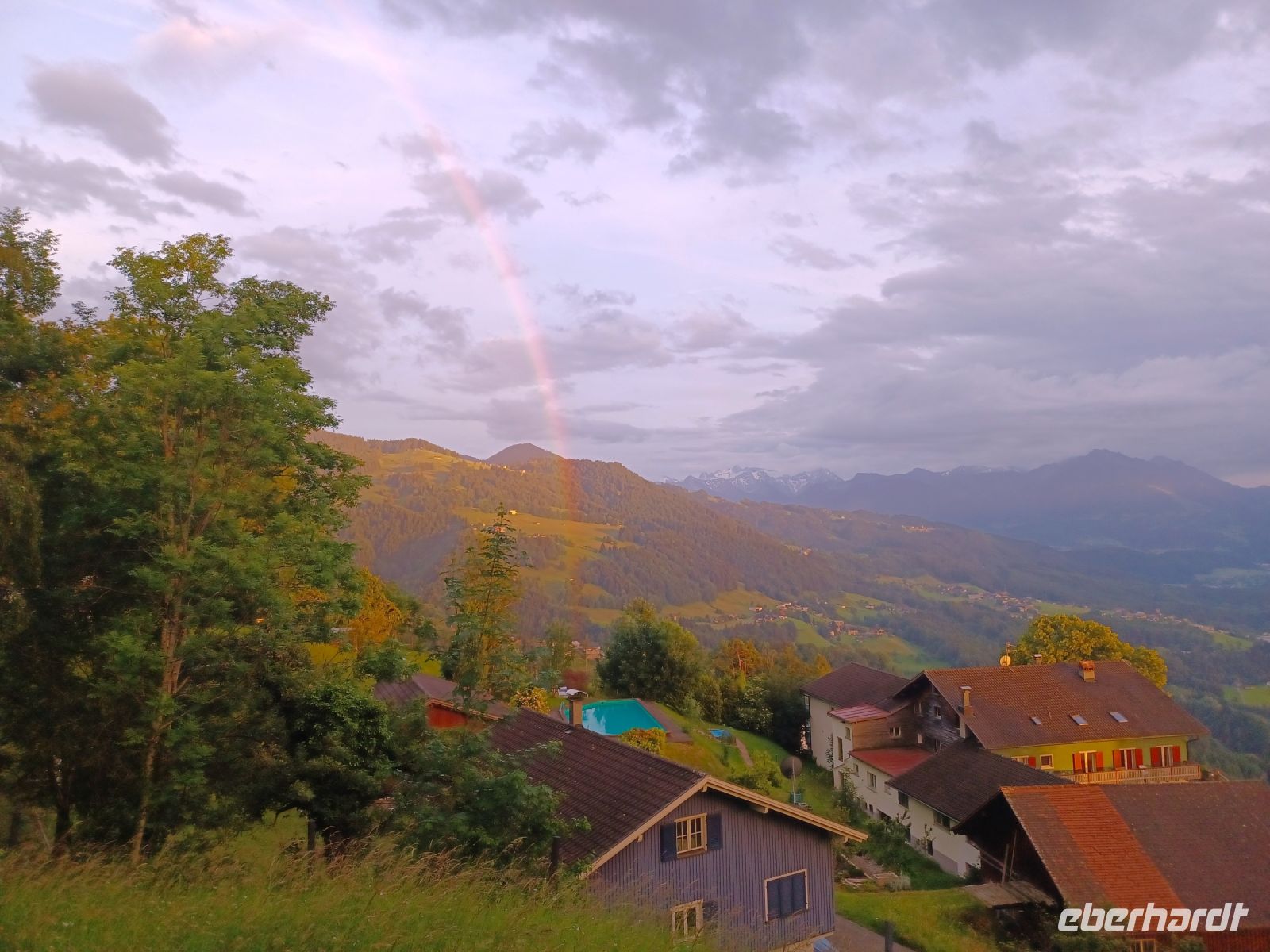 Ein Blick von unserem Hotel...