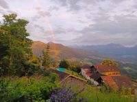 ...zum Regenbogen der uns am ersten Abend begrüßt