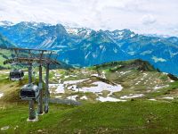 Blick vom Diedamskopf in Richtung Bregenzerwald