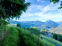 Die Ausläufer vom Bregenzerwald vom Hotel 