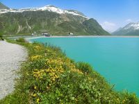 Silvretta - Stausee, Blick zurück