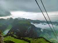 ...Talfahrt nach Brülisau...