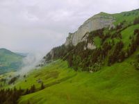 ...mit noch einem Blick zurück zum Berg...