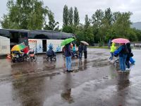 ...zum Spaziergang mit trüben Aussichten...