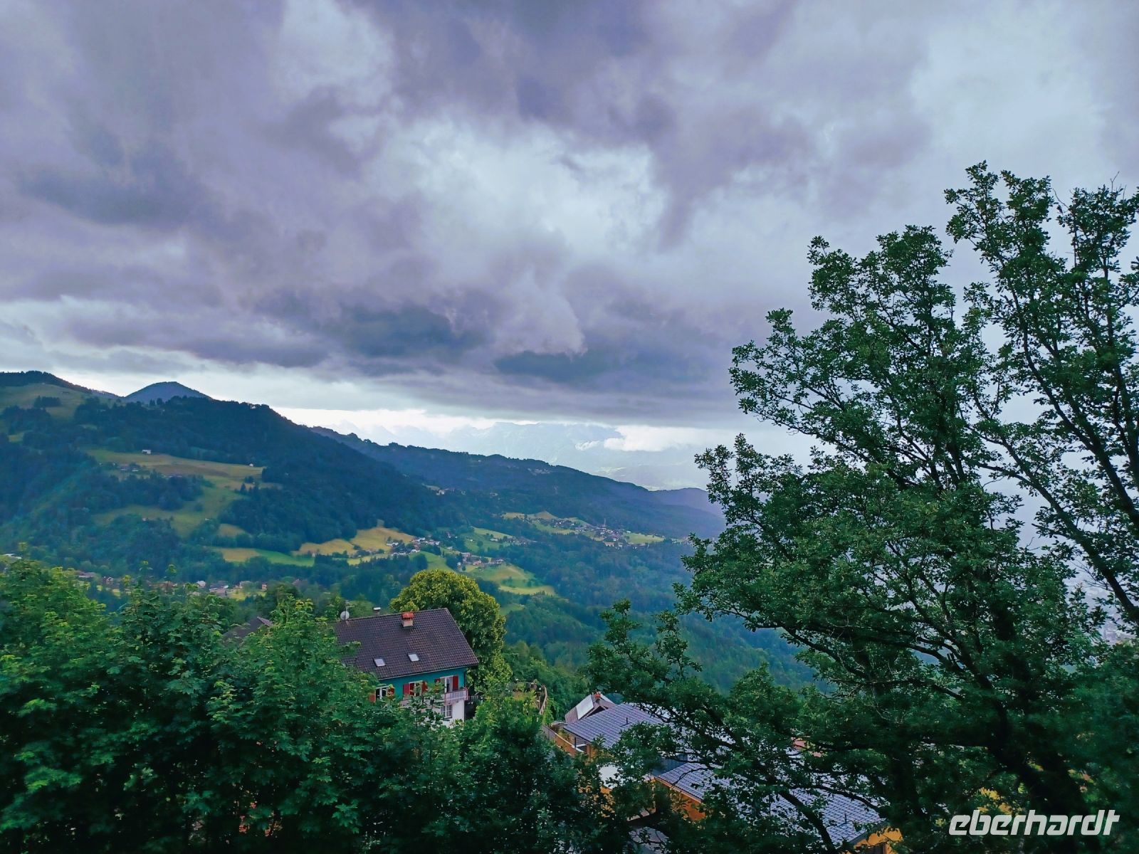 Ein weiteres Gewitter zieht auf...