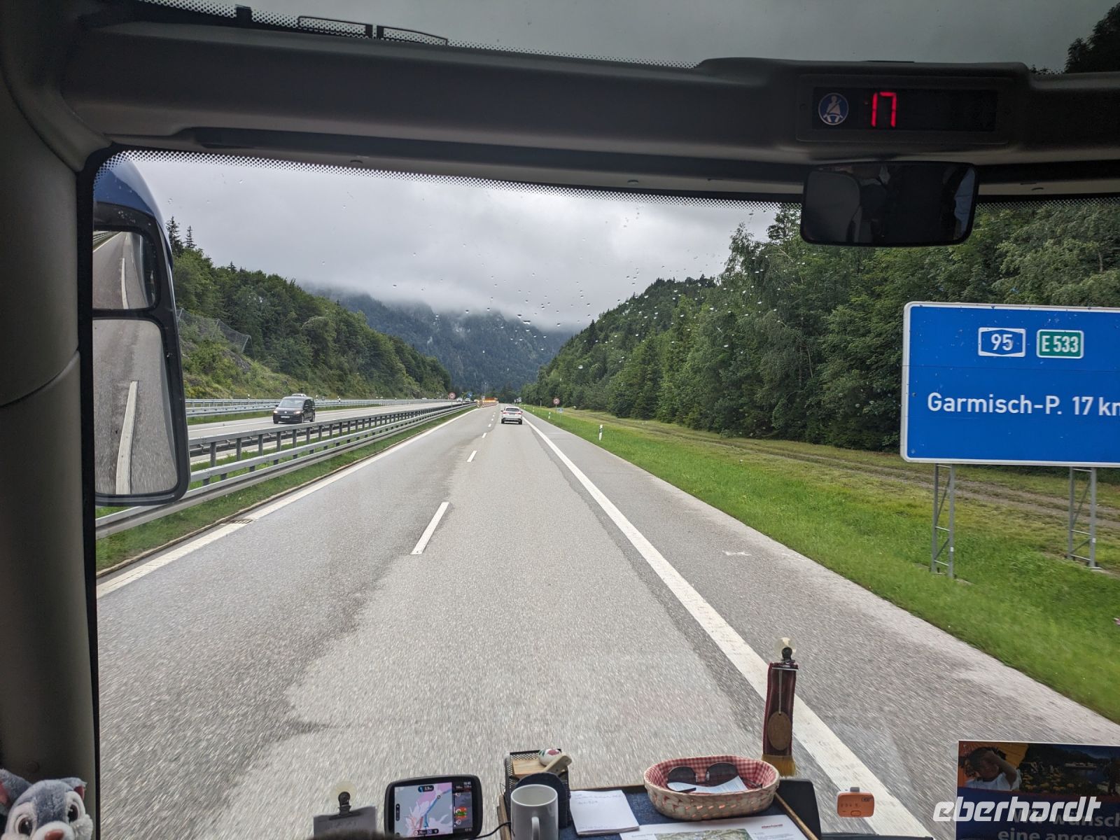 Über den Fernpass nach Österreich 1