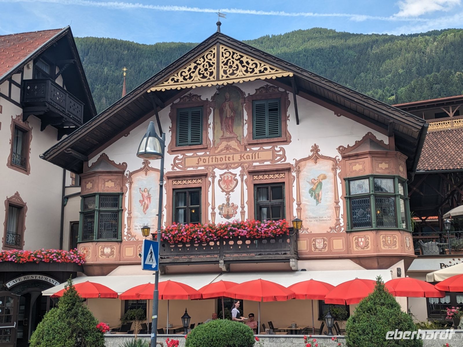 Typisches Haus in Oetz