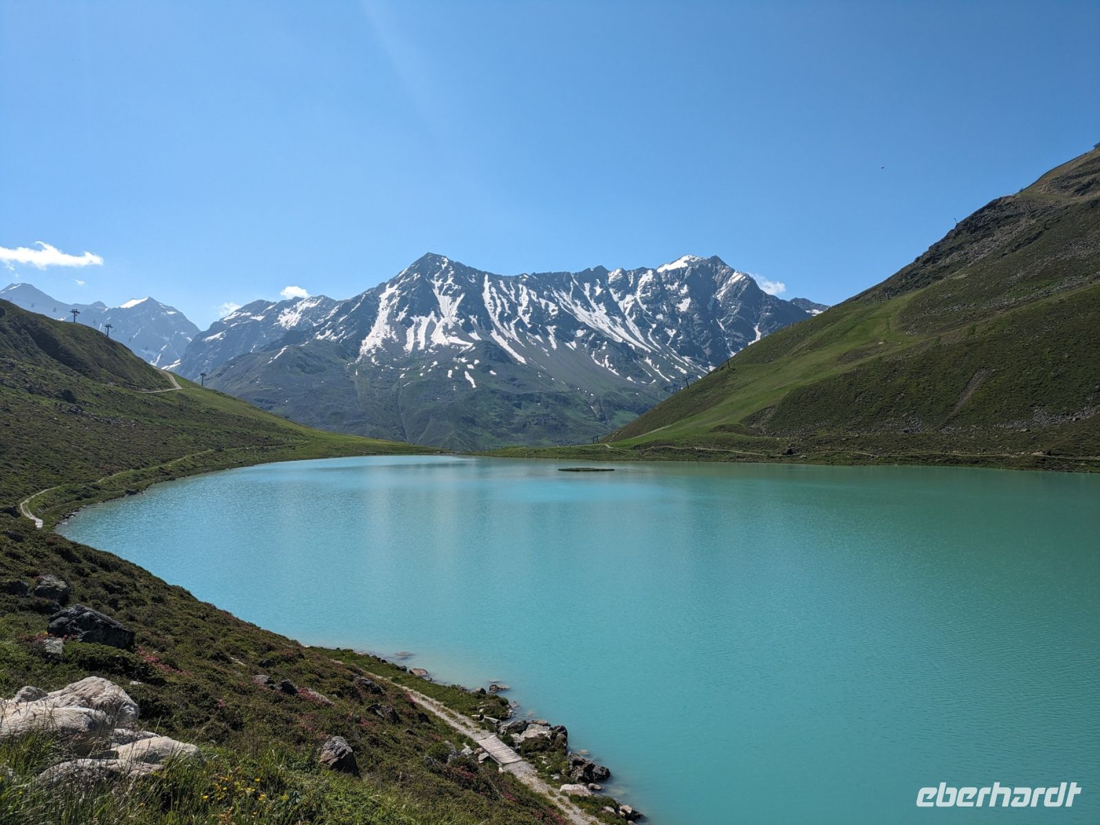Rifflsee der höchsgelegene Bergsee