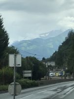 Anreise - Berge in Sicht