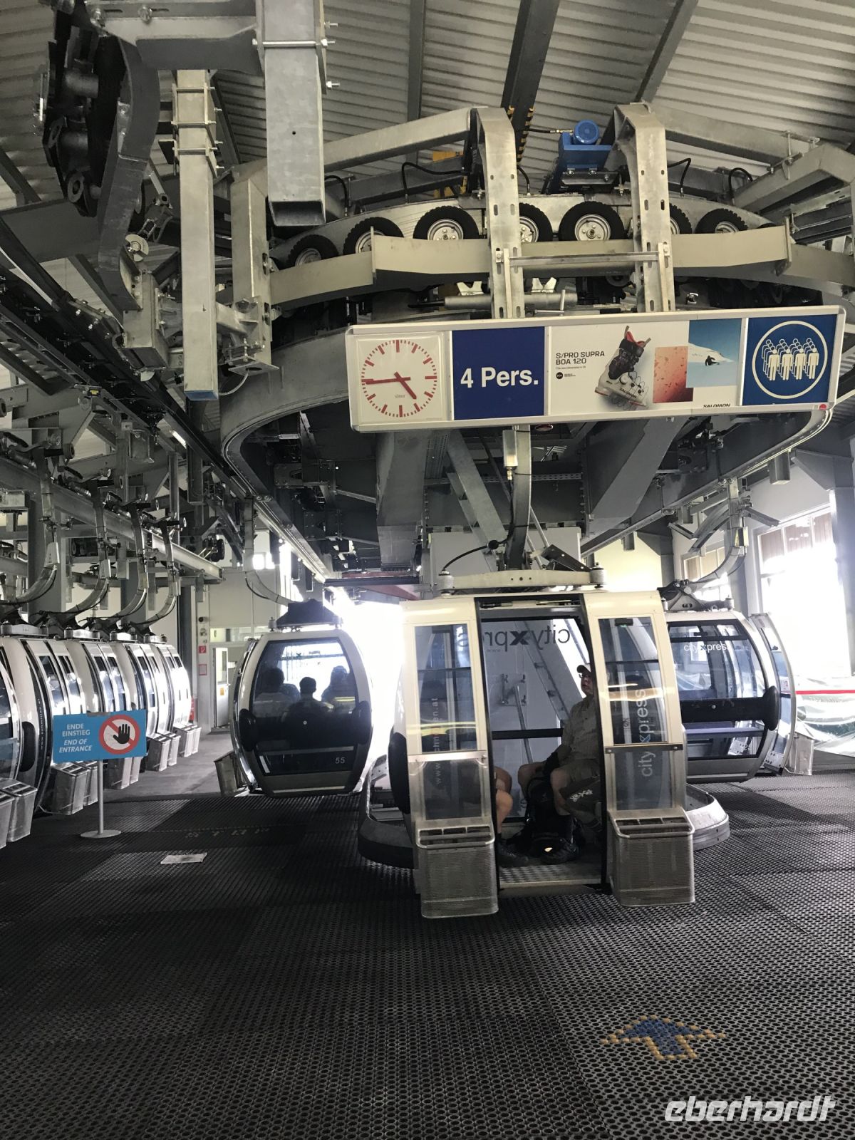 8:30 war Start - endlich am Cittyxpress