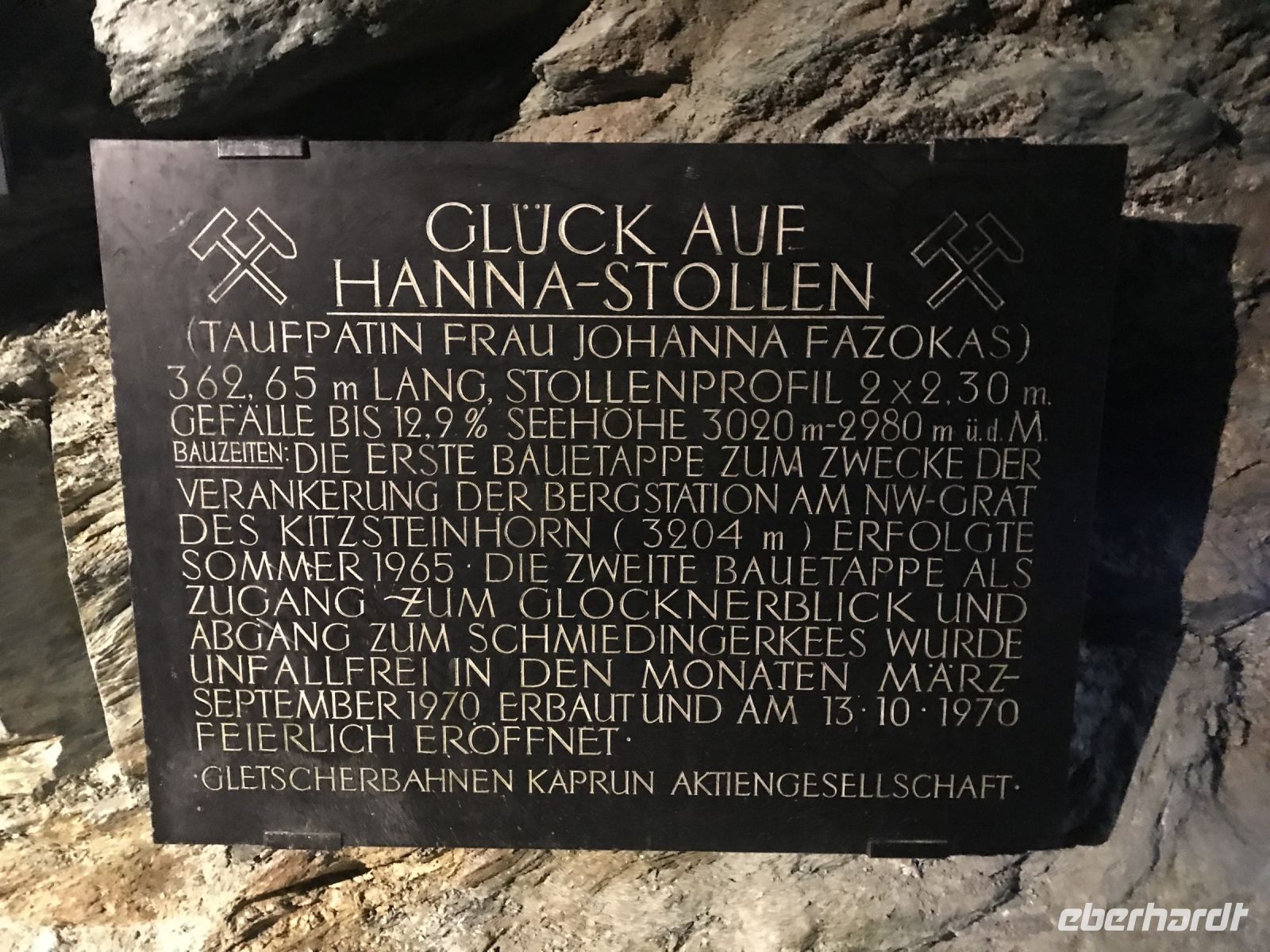 Rangerführung im Stollen