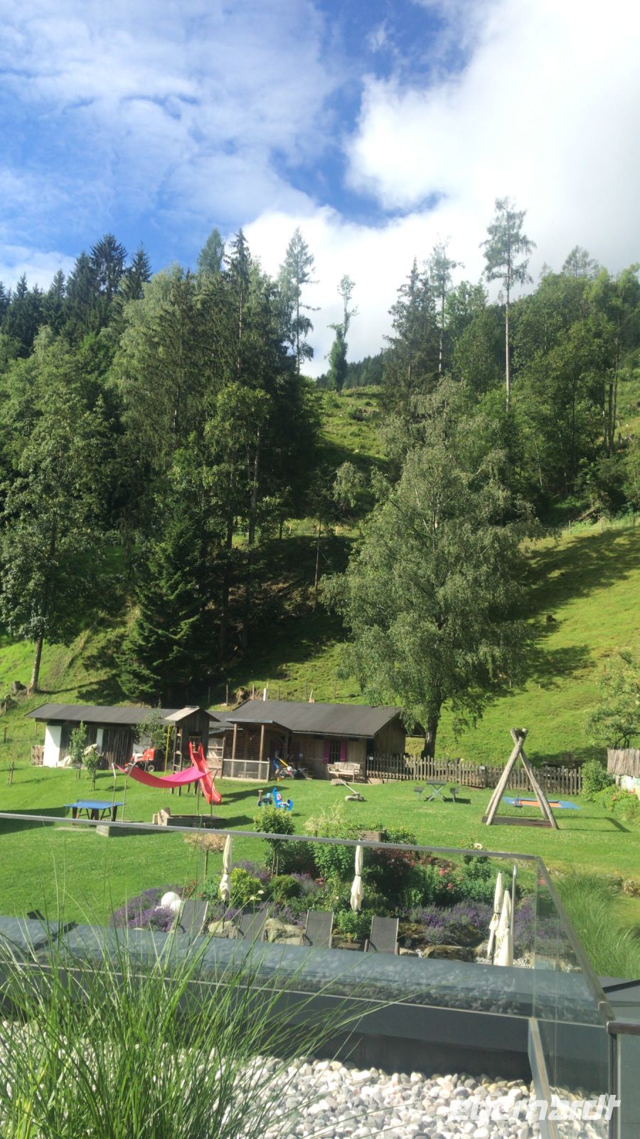 letzter Blick vom Balkon - bestes Wetter zur Abreise!