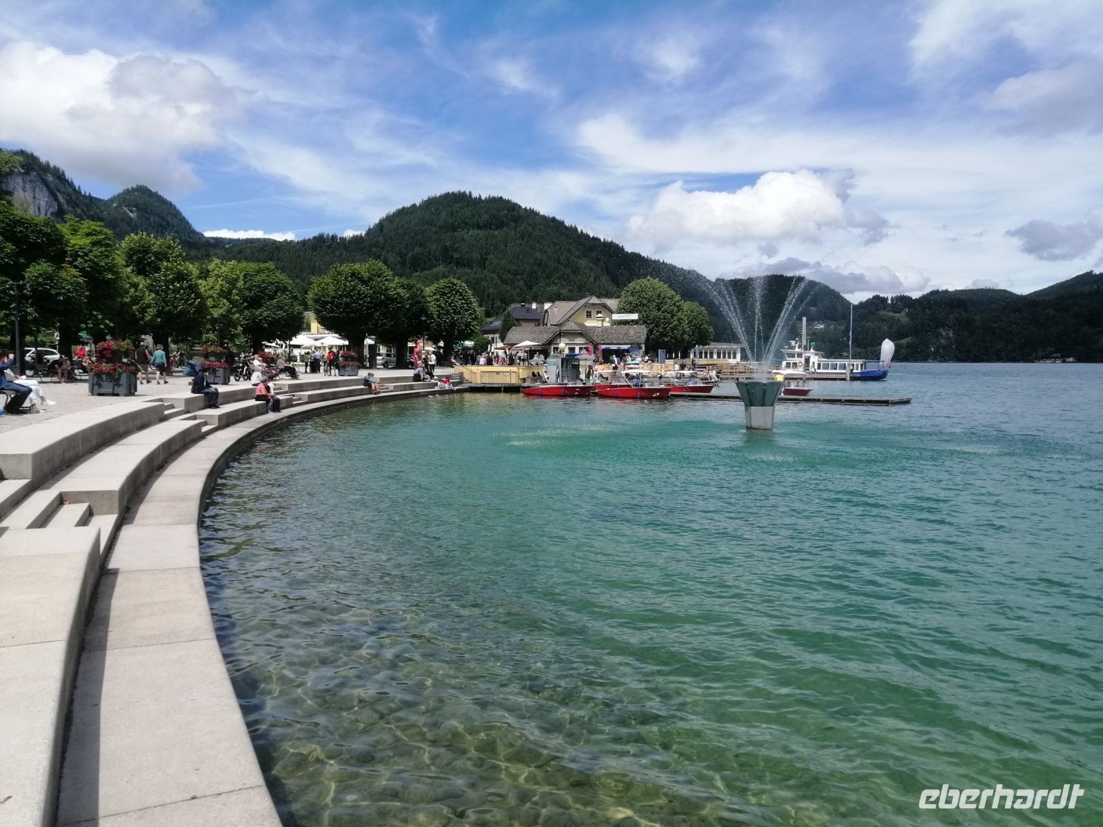 St. Gilgen: Schiffahrt am Wolfgangsee