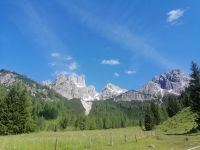 Ausflug zum Almsee bei Filzmoos, Blick Richtung Steiglpass
