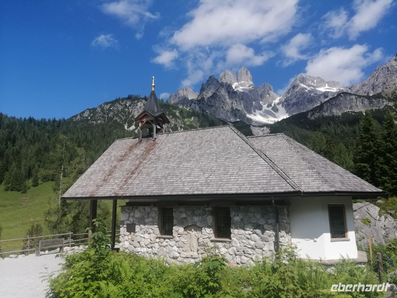 Ausflug zum Almsee bei Filzmoos, Kapelle Maria am Steinegg´l