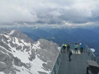 Ausssichtsplattform an der Bergstation am Dachstein