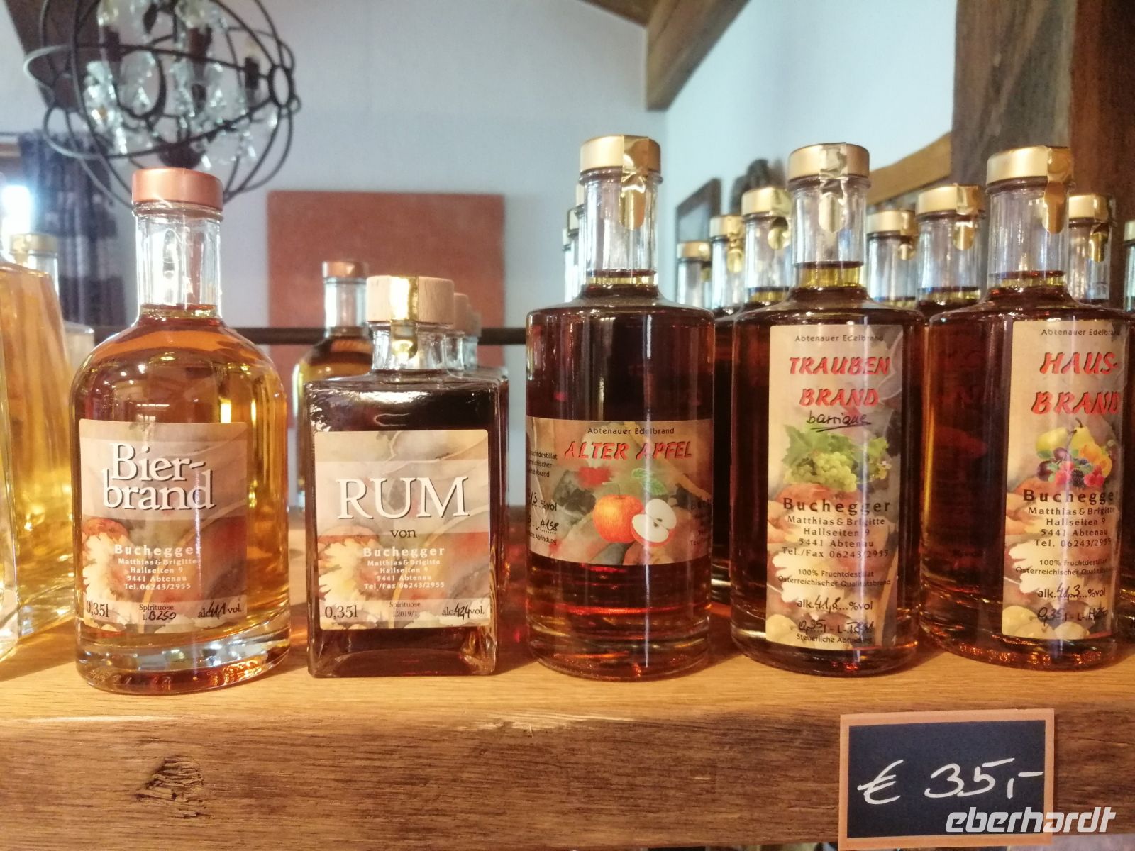 Verkostung in der Brennerei Buchegger