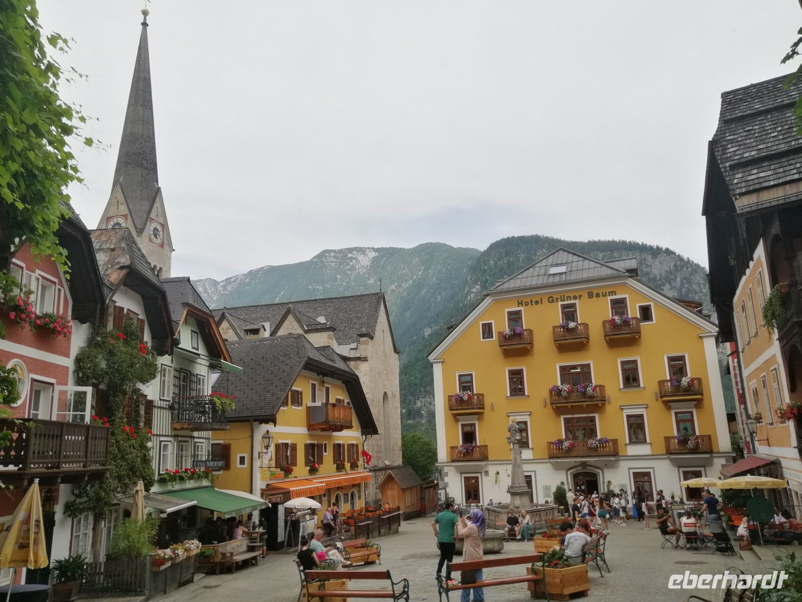 Die Altstadt von Hallstatt