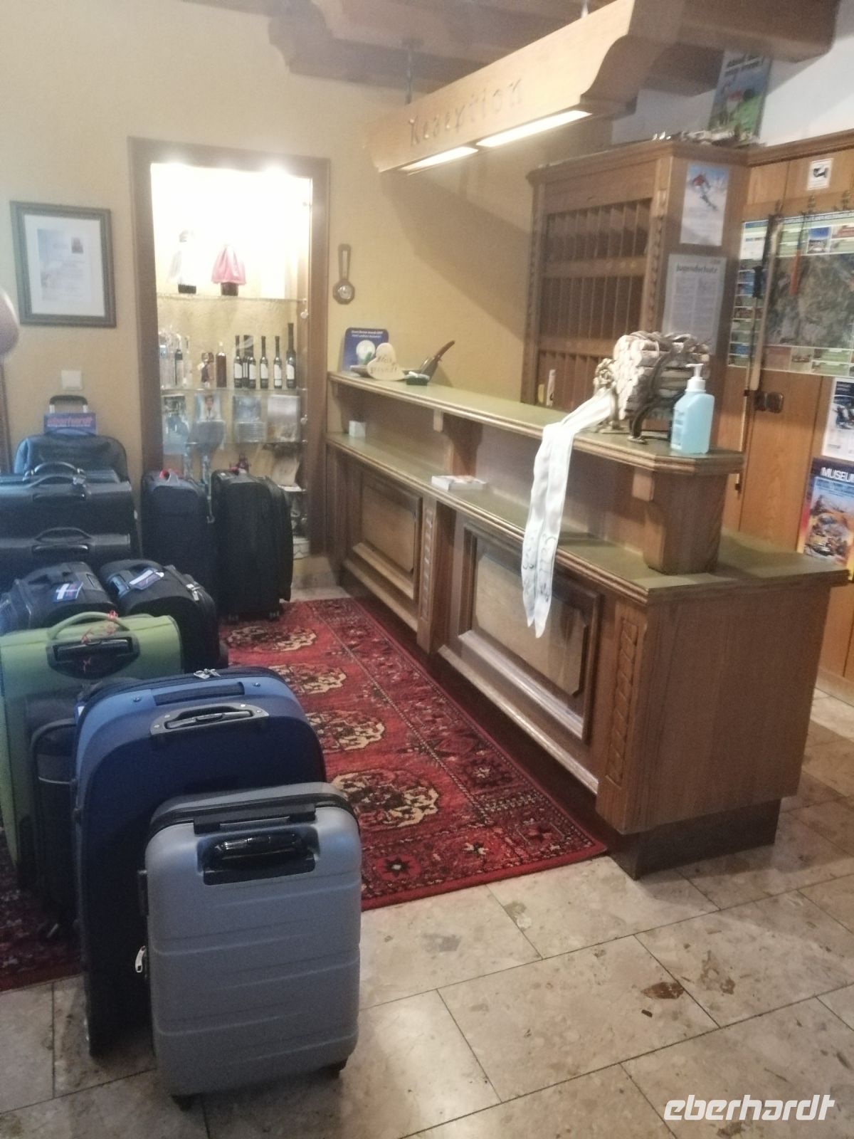 Abreisetag: die Koffer stehen schon bereit!