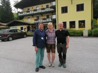 herzliche Verabschiedung von unseren Gastgebern: Janine und Werner!