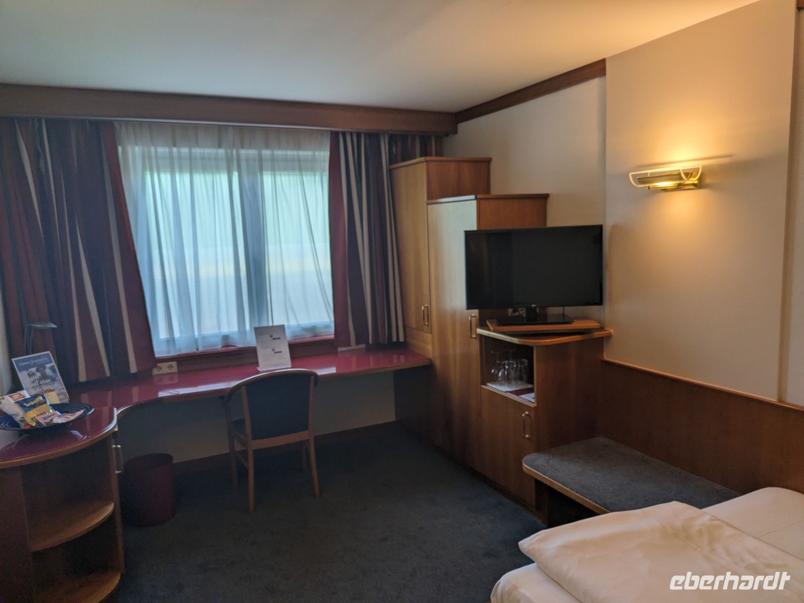 Ruhige Zimmer mit Klimaanlage