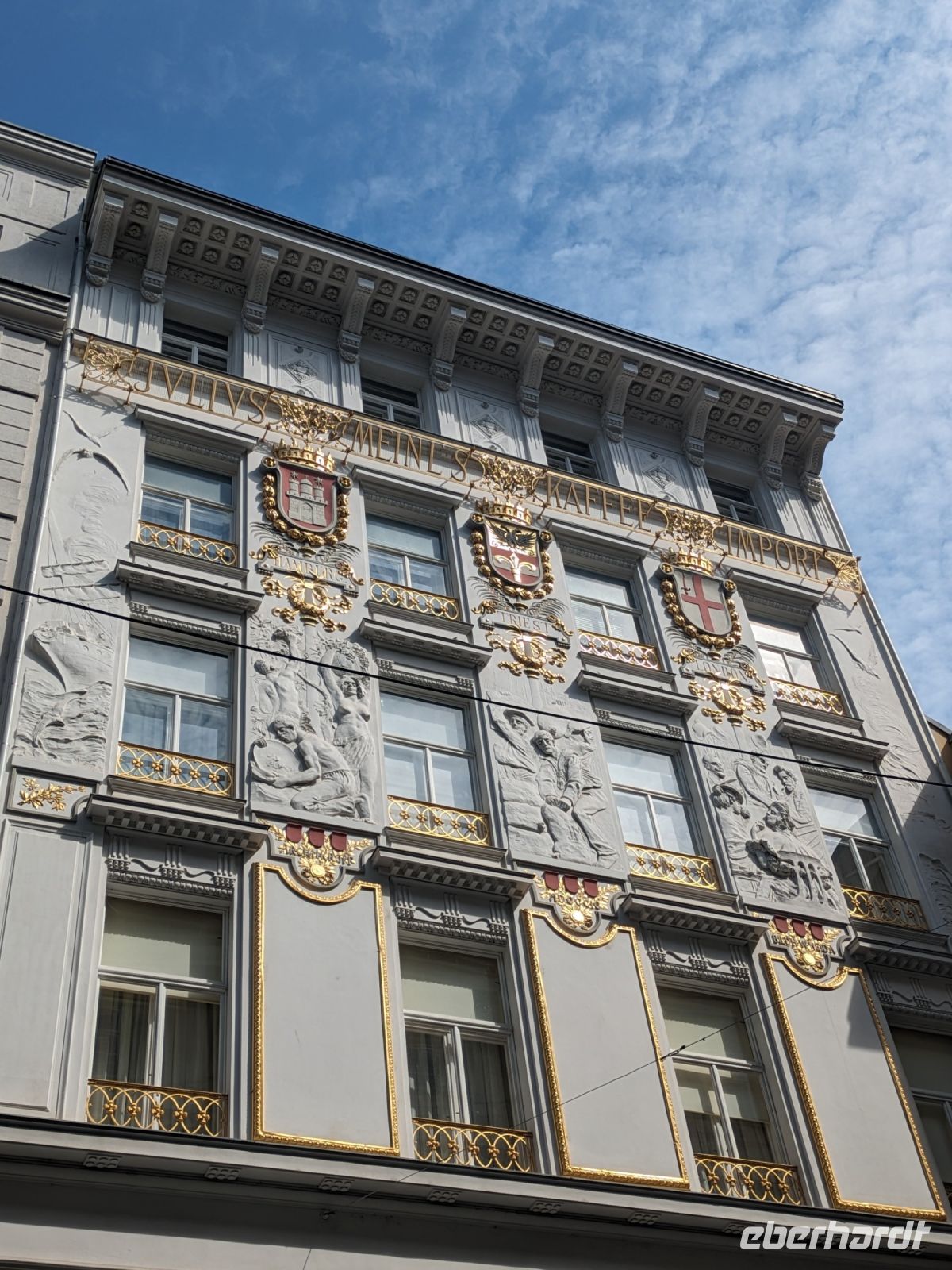 immer wieder eindrucksvolle Jugendstilfassaden