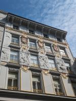 immer wieder eindrucksvolle Jugendstilfassaden