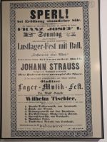 Im Haus der Musik, Plakate aus der Zeit