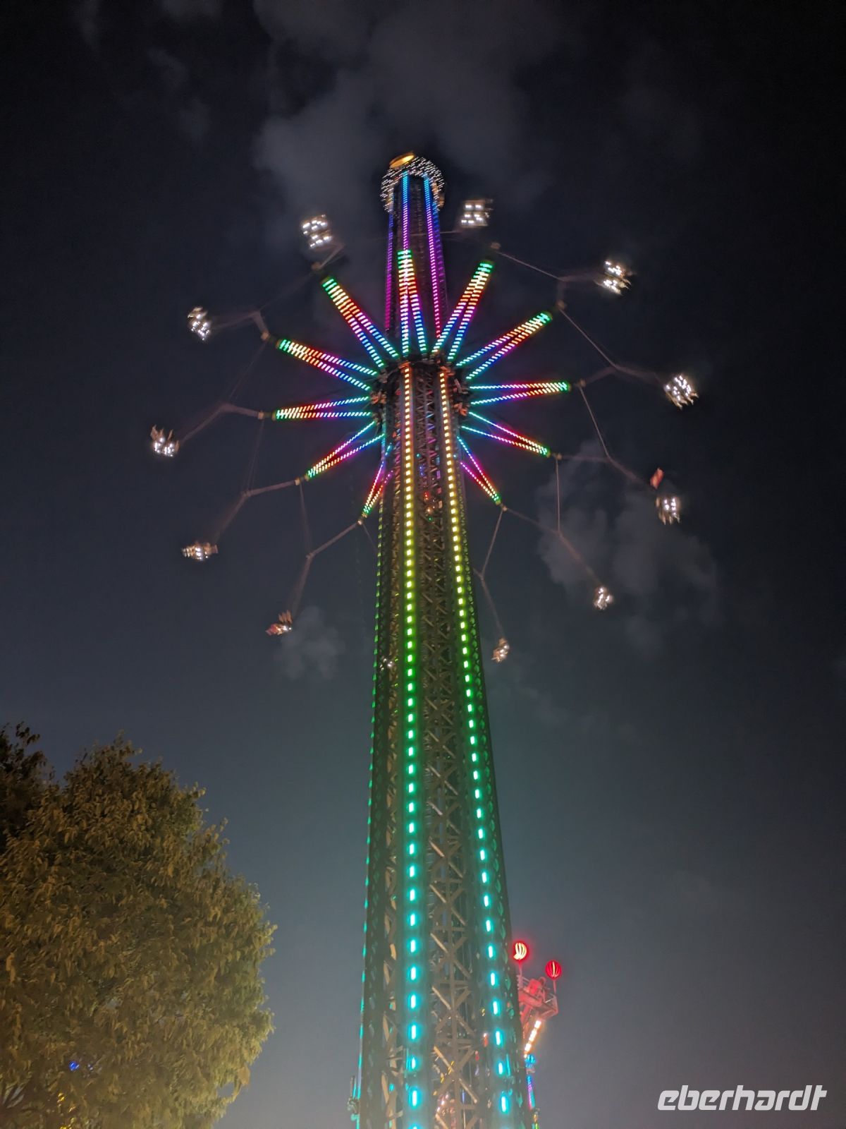 Wiener Prater bei Nacht 1