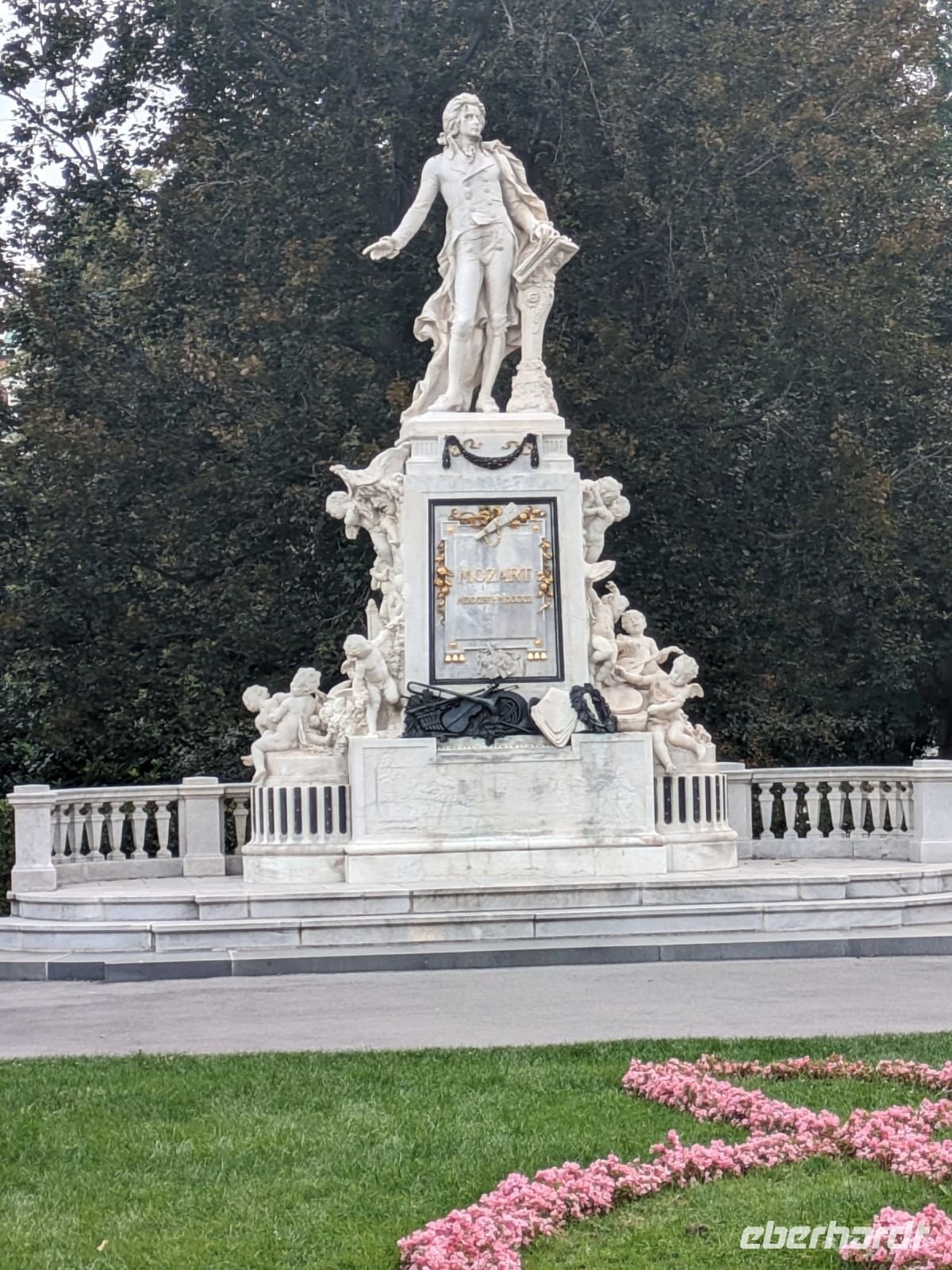 Denkmal von Mozart im Burggarten