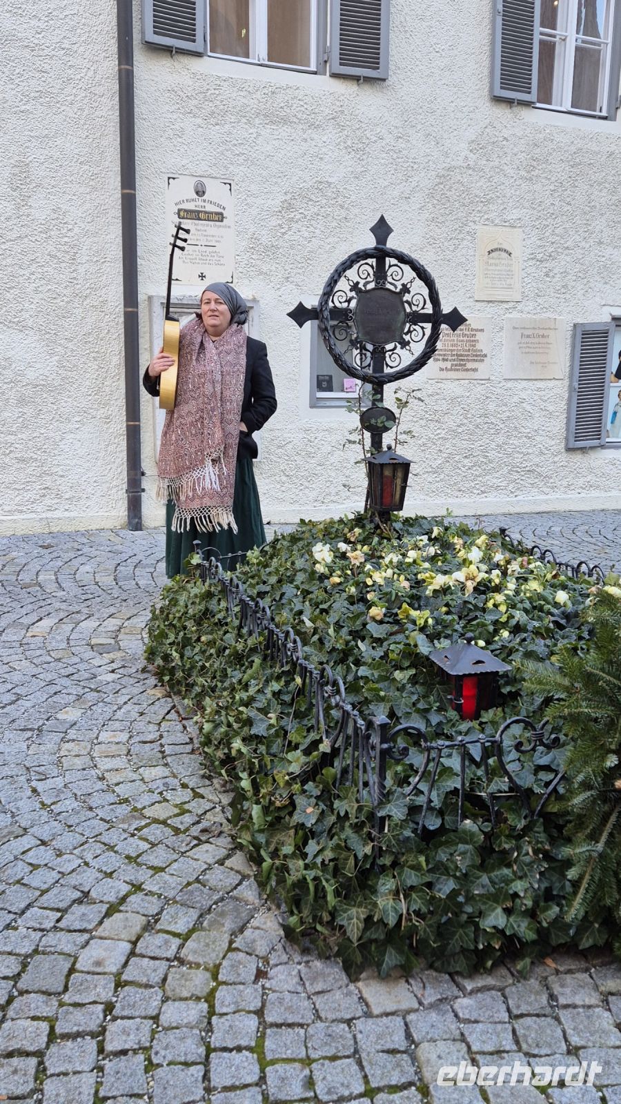 Hallein: Gedenkgrab für Franz Xaver Gruber
