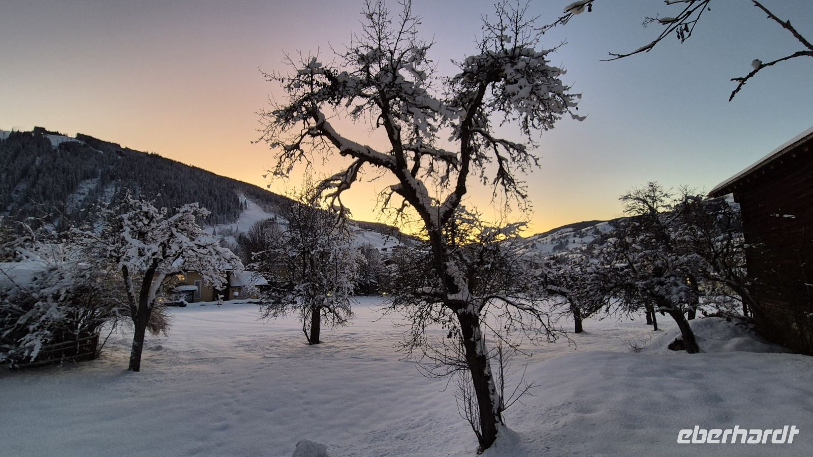 Abendstimmung in Wagrain