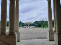 Blick in den Park - Neptunbrunnen - Gloriette - Schloß Schönbrunn