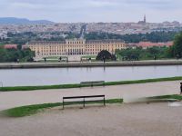 Wienaussicht und Schloß Schönbrunn