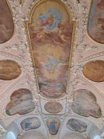 Deckenfresko in der Sakristei