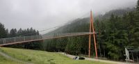 Hängebrücke zum Baumwipfelpfad