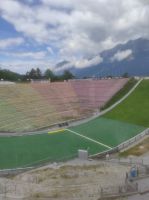 Stadion Bergisel für 28000 Zuschauer 