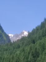 Aussicht auf Schneebedeckte Berge 