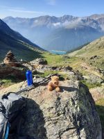 Blick auf Vernagt Stausee