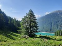 Blick auf Vernagt Stausee