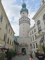 Das Wahrzeichen der Stadt Sopron: der Feuerturm