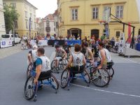 Sportveranstaltung auf dem Sopronfest, Sopron
