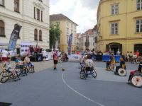 Sportveranstaltung auf dem Sopronfest, Sopron