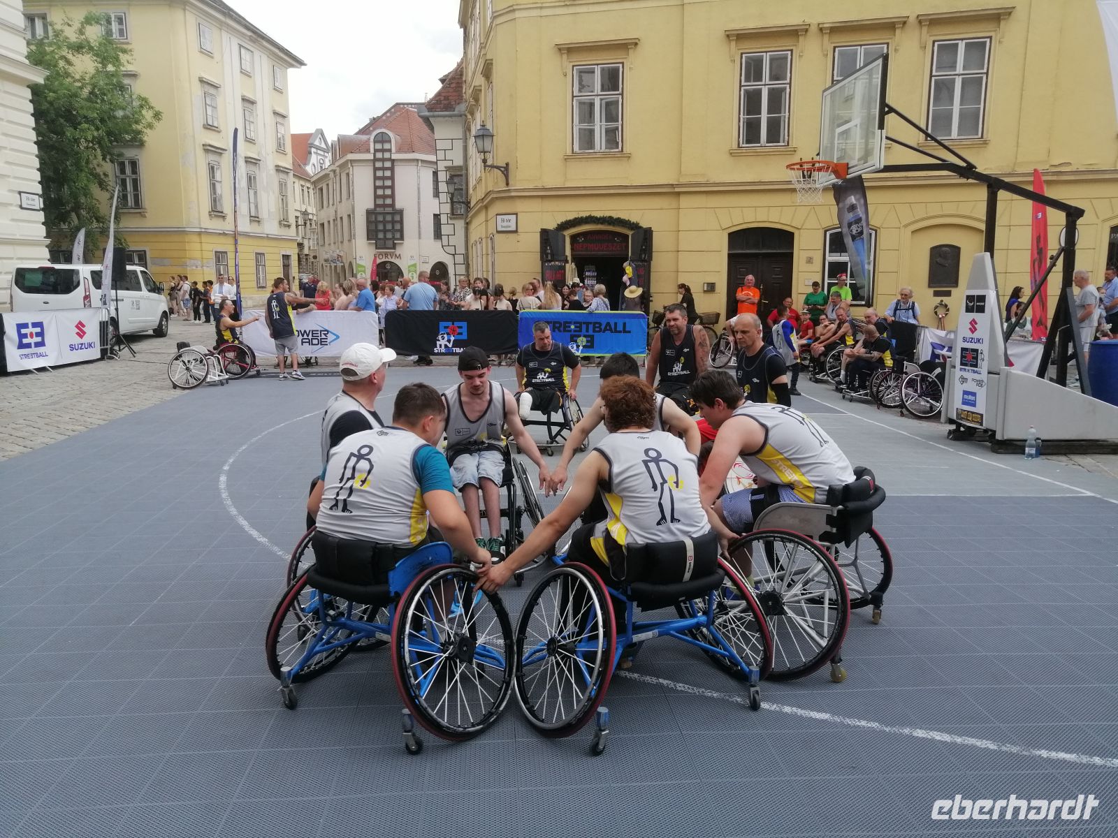 Sportveranstaltung auf dem Sopronfest, Sopron
