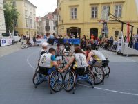 Sportveranstaltung auf dem Sopronfest, Sopron