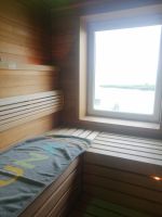 In der Sauna, Seehotel Herlinde, Podersdorf