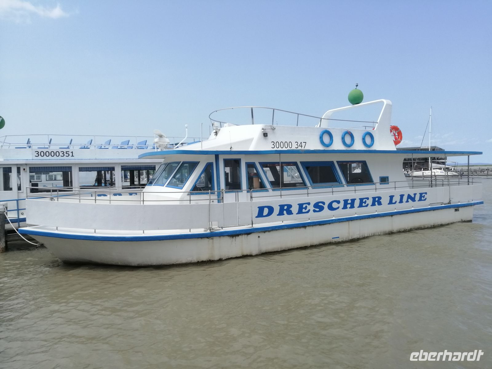 Schifffahrt auf dem Neusiedler See mit Drescher Line